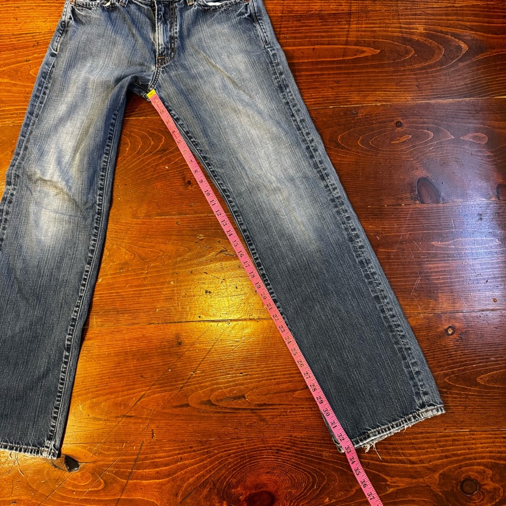 Vintage Mens Lucky Brand Dungarees-Virtue Vintage Straight. 32x33 (long inseam) - Picture 3 of 12